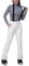 33,000ft Damen Skihose Hosenträgerhose Outdoorhose Wasserdicht Winddichte Softshellhose Warme Gefütterte Schneehose Snowboardhose Skilanglaufhose Thermohose Wanderhose Ski Pant, Weiß XL