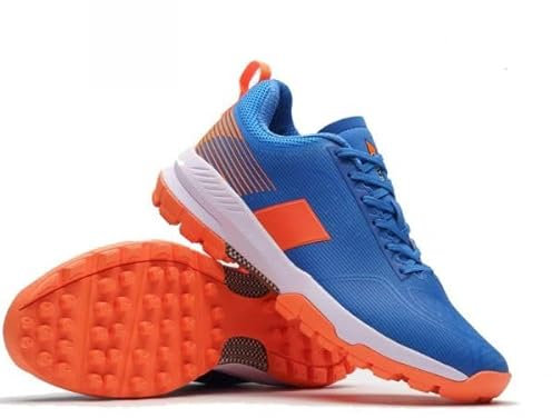 Grays Aero Cage Senior Hockeyschuh, Blau/Orange, Blau, Orange, 41 1/3 EU