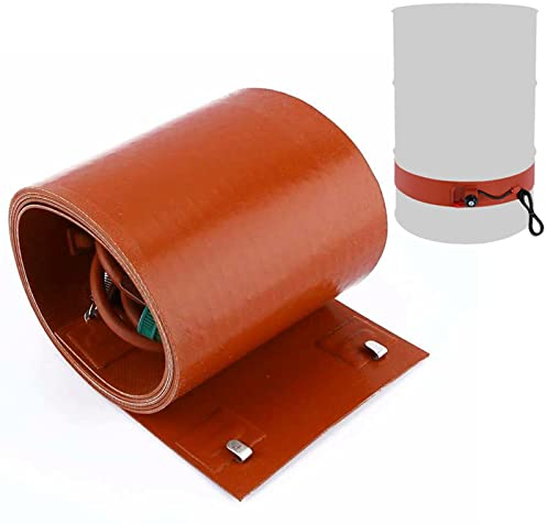 Metal Drum Pail Heater - Honey Oil Barrel Heater Pad Drum Barrel Band - Silicone Heater, Barrel Heater With Adjustable Thermostat (Size : 150L 152 * 25CM)