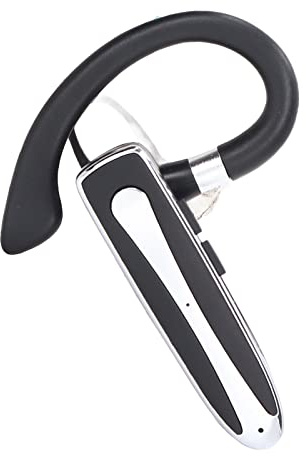 VBESTLIFE Auriculares de un Oído, Botón Multifunción, Auriculares Inalámbricos Giratorios Ligeros con Cancelación de Ruido para Deportes y Conducción