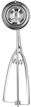 Ice Cream Scoop, Stainless Steel Cookie Scoop Ice Cream Scoop with Trigger Release Tablespoon Cookie Dough Scoop Ice Cream Spoon Melon Baller Scoop Cookie Scooper Cupcake Scoop (Large)