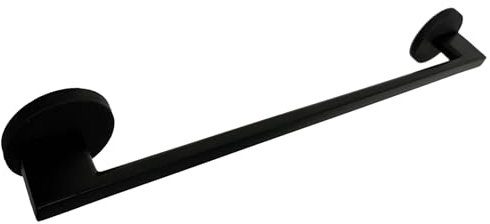 Portasciugamani per cucina, portasciugamani magnetico per frigorifero, organizer porta asciugamani, salvaspazio, decorazione per la casa, asta porta asciugamani per lavastoviglie, lavatrice, nero