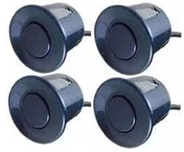 Aiuphing 4 sensores de asistencia al aparcamiento, 4 sensores universales traseros solo (negro)