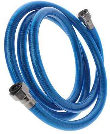LIFKICH Tubo Flessibile Inox per Ingresso Acqua Resistente Alta Pressione con Isolamento Scottatura Compatibile Scaldabagno Sicuro e Durevole Metri