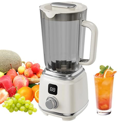Extracteur De Jus, Presse-agrumes Rechargeable Avec Affichage LED, Extracteur Professionnel, Blender Sans Fil Pour Maison Légumes Citron Orange Ananas Agrumes