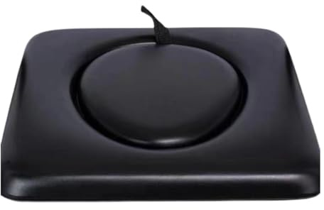 Cojín de asiento de poliuretano suave para mesita de noche, silla de inodoro, cómoda esponja gruesa acolchada para pacientes discapacitados, almohadilla de asiento con agujero redondo