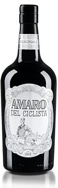 Amaro del Ciclista, Liquore ottenuto dalla distillazione più di 15 erbe dal gusto unico ed inimitabile, 700ml (Nuda)