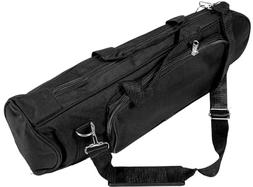 Cabilock Borsa per Tromba Portatile Tracolla Resistente Agli Urti Oxford Nero, Custodia Leggera e Compatta per Trasporto e Protezione dello Strumento Ovunque