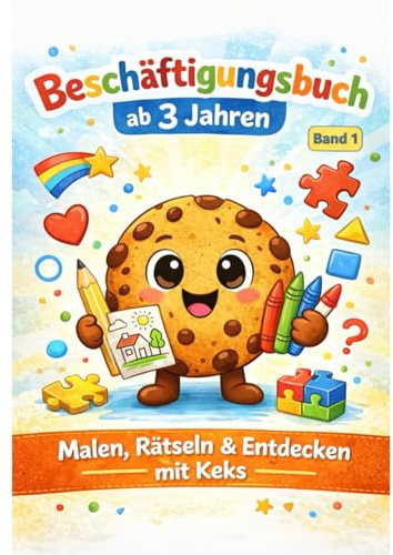 Keks & die schlauen Seiten -Malen, Rätseln & Entdecken ab 3 Jahren