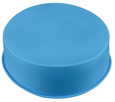 LABRIMP Set 3 Stampi per Dolci in Silicone Rotondi per Pasticceria Professionale Facili da Pulire e Comodi da Usare Colore Casuale e Preparazione Torte