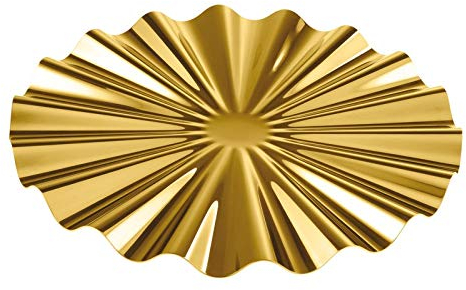 Platzteller 33 cm Kyma Edelstahl/PVD Gold