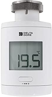 Delta Dore Tête Thermostatique TRV 1.0. Chauffage connecté | Programmation | Contrôle vocal - 6050648