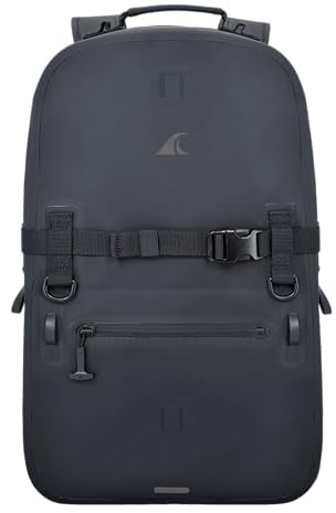 Breakwater Supply™ Fogland Tauchrucksack, wasserdicht, IP68, mit luftdichten Reißverschlüssen, Laptop, Reisen, im Freien, 25 l, 20 l, 15 l