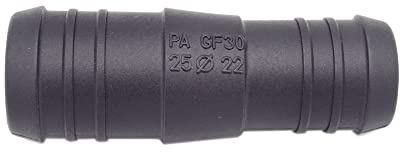 10 x YOU.S Original Schlauchverbinder Zwischenstück RGV Ø 25mm 22mm - Gerade Form - Reduzierer