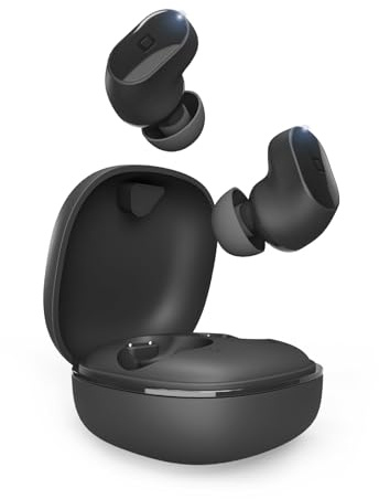 SBS auricolari true wireless TWIN BUDDY, water resistant IPX4, compatibili con cellulari Android e iPhone 15/14/13 e precedenti, touch control per musica e chiamate, cavo di ricarica incluso