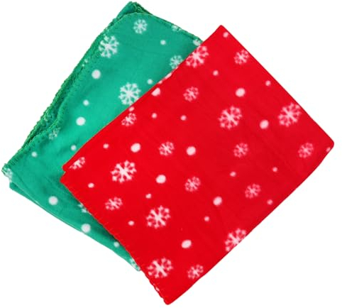 Beaupretty 2stücke Weihnachtsdesign Haustiermatte Für Katzen Und Hunde Wärmende Polster Für Sofa Und Bett Kuschelige Schlafunterlage Für Haustiere