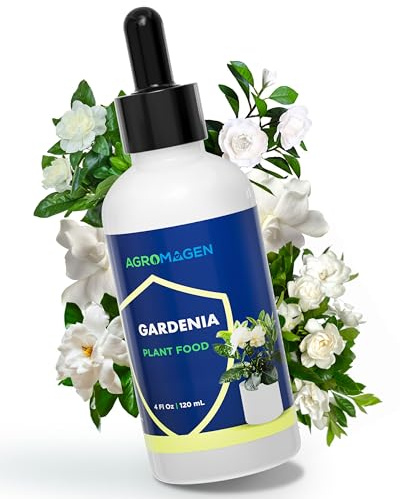 AgroMagen Plant Food with Essential Nutrients & Chelated Micronutrients, Liquid Fertilizer (4 fl.oz.) (Gardenia)