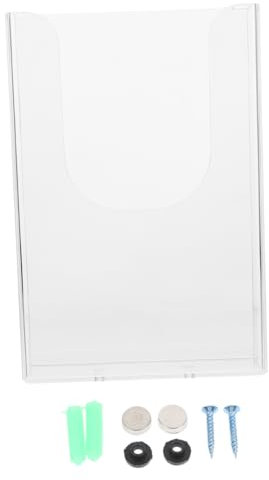 VILLFUL Wichtiger Dokumenten-organizer Wandmontiertes Bücherregal Kunststoff-präsentationsständer