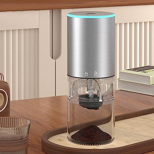 Moulin à café électrique de qualité supérieure, noyau en céramique, grande capacité, poubelle à grains de visualisation