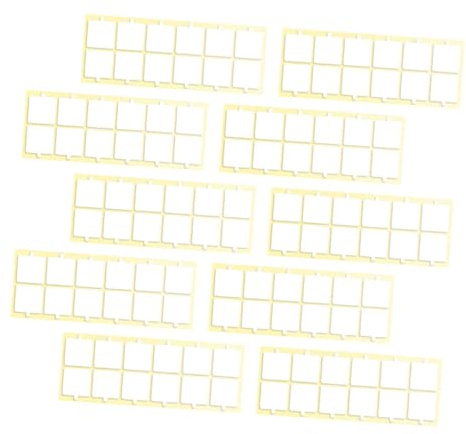 Gadpiparty 10 hojas Cinta Adhesiva Doble Cara Transparentes para Paneles Acústicos para Instalación de Aislantes y Proyectos DIY Resistente y Removible