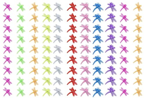 Attaches | Fixations pour Fleurs et Rampantes - Pinces Épaisses 100 Pièces pour Tomates Lauriers Roses Jardins Intérieur Extérieur Allées