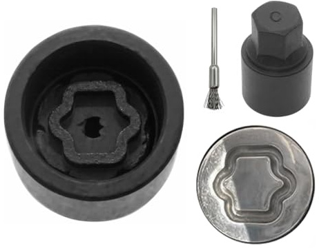 WZLUTAAO #C Adaptador de llave para quitar tuercas antirrobo de ruedas compatible con Toyota Lexus Tacoma Cool Roadze Senna Smooth Speedmaster