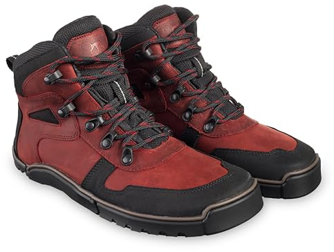Magical Shoes Bottes Pieds Nus Imperméables Hiver pour Femme & Homme, Chaussures Pieds Nus Doublées, Chaussures en Cuir Bottes Chaudes Minimalistes Bottines Basses Chaussures D'Hiver En Cuir