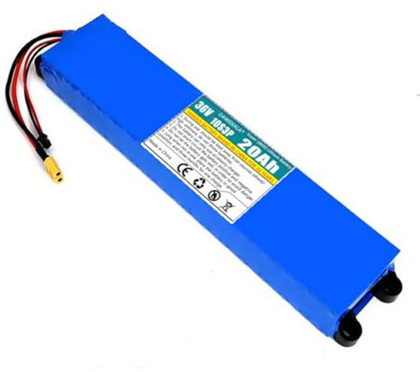 36V 20Ah Batteria Agli Ioni Di Litio Per Bicicletta Elettrica 10S3P Batteria Al Litio Per Monopattino Pieghevole Per 100W-500W Scooter Elettrico XT60