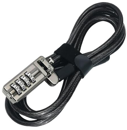 ZGUZMCMK Anti-theft Laptop Lock for 6 X 2.5 Mm Small Keyholes, Portable Combination Lock