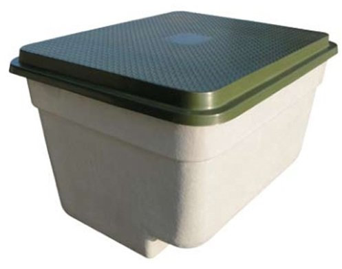 Cpa Piscine - Locale Tecnico Sedici Interrato Vuoto Con Coperchio H 80 cm Gruppi Filtro Fino A