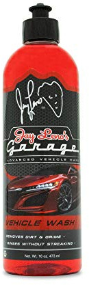 Jay Leno's Garage Car Shampoo – Advanced PH Neutral Car Shampoo Exterior Cleaner, Thorough Foaming Car Wash Shampoo for Deep-Clean Professional Vehicle Wash and Auto Detailing Car Care (16 oz.)
