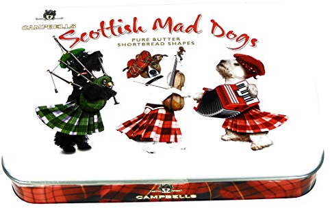 Campbells All Butter Shortbread - Scottish Piper Tin 180g