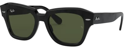 Ray-Ban Rb2186 State Street - Gafas de sol cuadradas para mujer