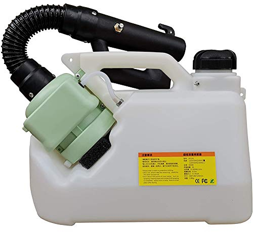 MSQL Máquina nebulizadora eléctrica ULV Pulverizador atomizador 8L 800W Nebulizador portátil de Mochila, partículas atomizadas 0-20 micrones, para Interiores y Exteriores,220V