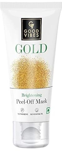 Avoka Naturals Good Vibes Gold Aufhellende Peel Off Maske, 50 g