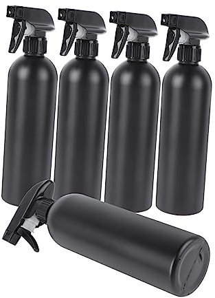Beavorty 5stücke Plastikflaschen Leere Sprühflaschen Aus Hdpe-material Nachfüllbare Lagerbehälter Tragbare Autozubehörteile Geeignet Für Garten Küche Und Friseursalon