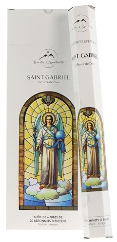 120 Räucherstäbchen St. Gabriel und ein Gebet – religiöser Weihrauch – Christlicher Kult