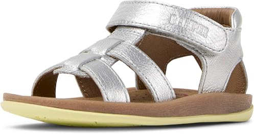 Camper - Bicho K800628, Sandalia con tira en T Chica, Medium Gray 003,