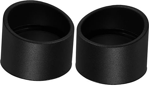MUSISALY Lot De 2 D'oculaires pour Microscope Cylindres en Caoutchouc D'oculaire pour Laboratoire Usage Pédagogique 2 Pièces X 2