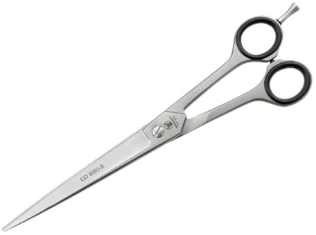 WELTMEISTER SOLINGEN extrem scharfe PROFI Hundeschere Fellschere Tierschere mit geraden Schneiden und einseitiger Mikroverzahnung, 8 Zoll (20cm) - PREMIUM-QUALITÄT Made in Germany