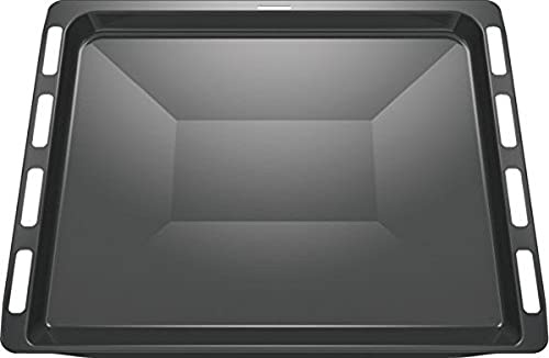 Siemens Backblech 29 x 465 x 375 mm spülmaschinengeeignet HZ431002 | Stahl emailliert, Passt in einen Backofen (60 cm), Gebackenes lässt sich leicht entfernen