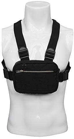 ANPPEX Schultertasche, Sling Crossbody Bag Brusttasche Rucksack Multi-Pocket-Rucksack für Camping, Wandern, Radfahren, Reisen und den Täglichen Gebrauch