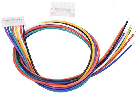 Regun Connettore maschio femmina a 8 pin, 10 set 30 cm JST PH 2mm cavo maschio femmina da 2 mm, cavo adattatore, per striscia luminosa a LED, 26AWG