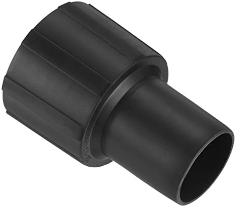 PATIKIL 38mm bis 60mm ID Vakuum Schlauch Reduzierstück Adapter Reiniger Schlauch Wandler Kuppler Ersatz für Staubsauger Trockner Schwarz