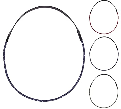 NETPROSHOP Halsseil zum Reiten ohne Zaumzeug oder als Schmuck Zügel Gr. Shetty bis Full, Groesse:Full, Farbe:Dunkelblau