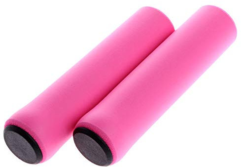 Fahrradgriffe Fahrradlenkergriffe, rutschfest, rutschfest, doppelt verriegelnd, Gummi, ergonomisch, for Mountainbikes, MTB, Fahrradteile, Fahrradgriffe, Schwarz, Gold, Blau Mtb Griffe(Silica gel-pink)