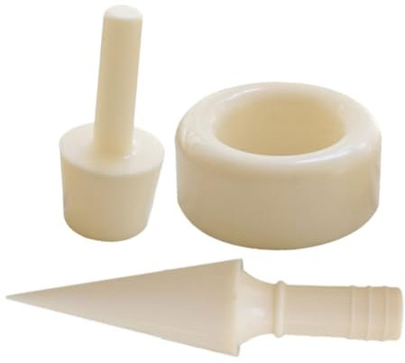 Cabilock 1juego Moldes Para Conos De Waffle y Molde Reutilizable y Lavable Para Accesorios De Cocina Para Hacer Helados Casa