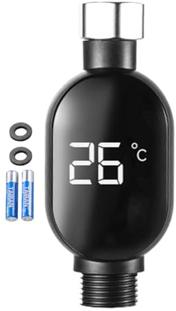 Indicador De Temperatura Para Ducha | Termómetro Para Baño De Bebés Con Pantalla Digital LED | Accesorio Impermeable Para Baño Del Hogar