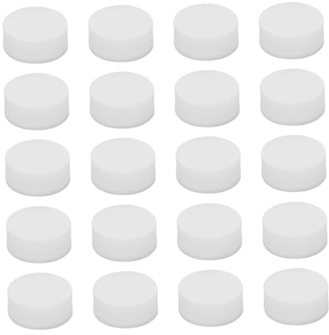 VANZACK 20 Stück Gitarren Tonpunkte 6mm x 2,5mm Aus Perlmutt Weiß Leichte Dünne Inlays Für Mandoline Banjo Ukulele Und Handgefertigt Glatte Oberfläche Für Akustikgitarren Zubehör