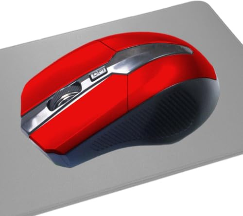Trådlös mus för PC-2.4G tyst -datormus, bärbara optiska möss, ergonomiska laptoptillbehör, batterieffektiv trådlös mottagare | för mötesrum och studio